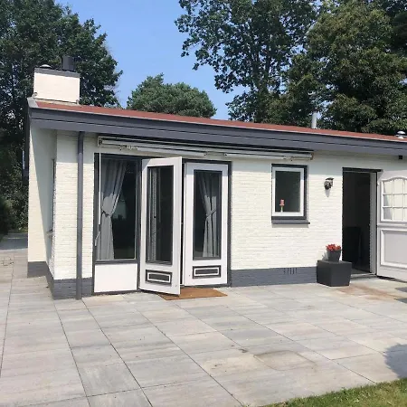 Unique In With Large Garden Chalet